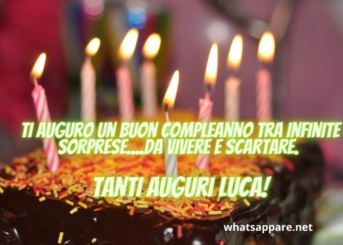 Buon Compleanno Luca Auguri Frasi e Immagini Più Belle