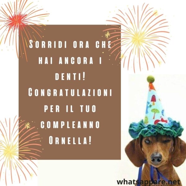 Buon Compleanno Ornella Auguri Frasi E Immagini Pi Belle