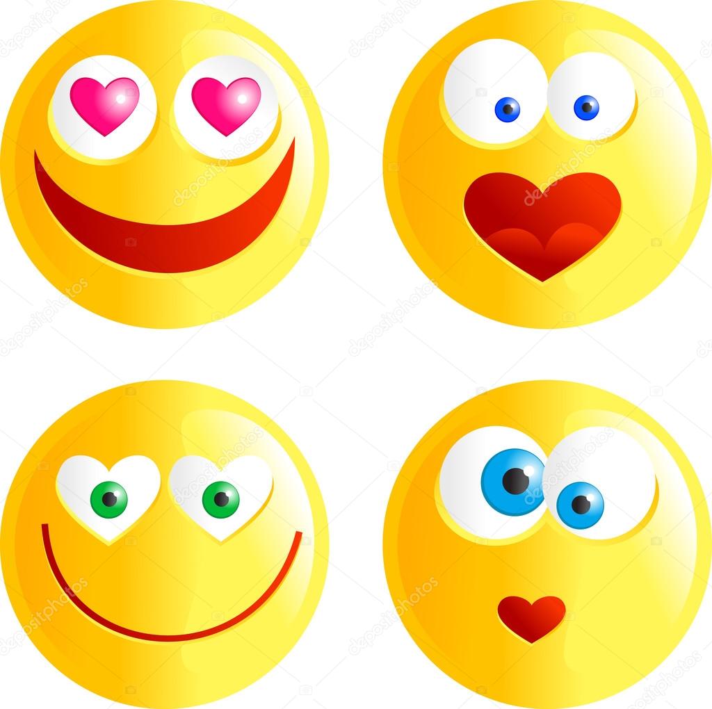 30 Cuori E Stati Damore Per Whatsapp Faccine Emoticon Emoji Smile 