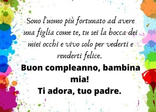 Buon Compleanno Figlia Auguri Frasi E Immagini Piu Belle