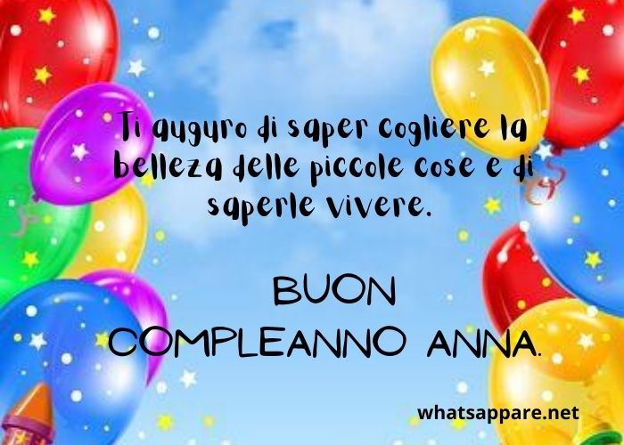 Buon Compleanno Anna: Auguri, Frasi e Immagini Più Belle