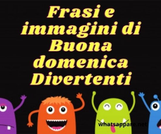 Frasi E Immagini Di Buona Domenica Divertenti