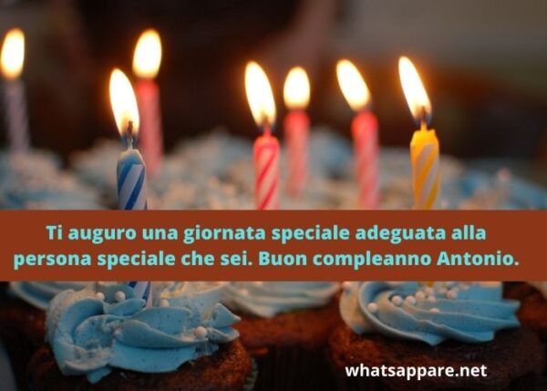 Buon Compleanno Antonio: Auguri, Frasi e Immagini Più Belle