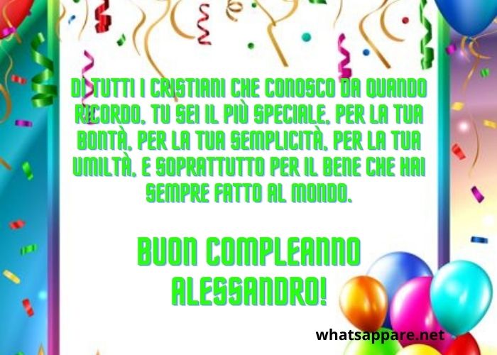 Buon Compleanno Alessandro: Auguri, Frasi E Immagini Più Belle