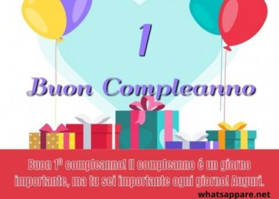 Buon Compleanno 1 Anno: Auguri, Frasi e Immagini Più Belle