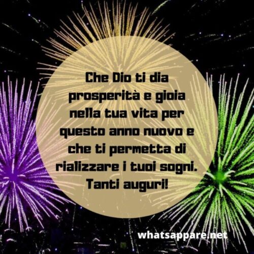 Frasi sagge e auguri per L'anno Nuovo con immagini più belle per WhatsApp